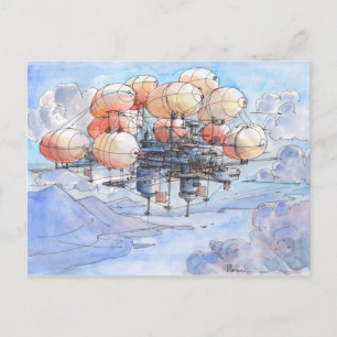 La citta' Palloncino Postcard