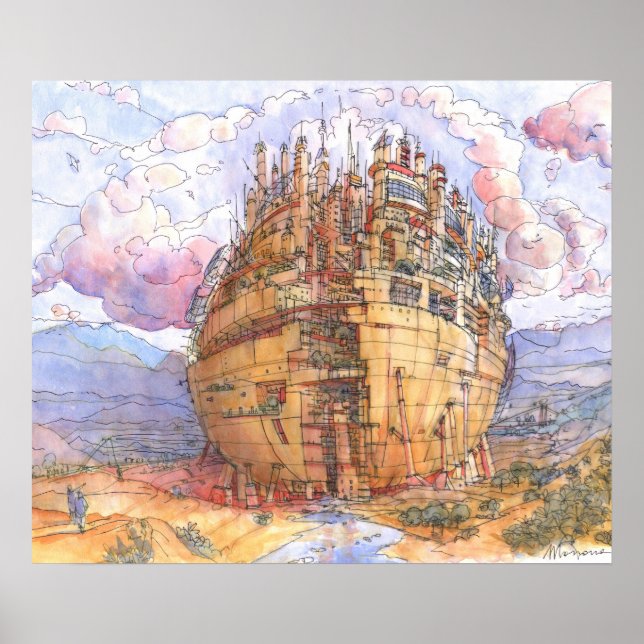 La Citta' Sferica Poster (Front)