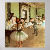 La Classe de Danse by Edgar Degas