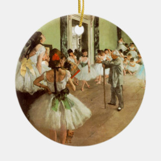 La Classe de Danse Ceramic Tree Decoration