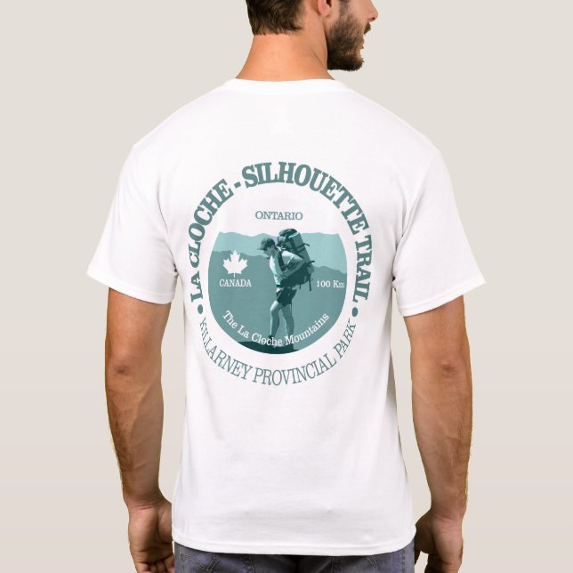 La Cloche - Silhouette Trail (T) T-Shirt (Back)
