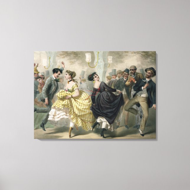 La Closerie de Lilas Canvas Print (Front)