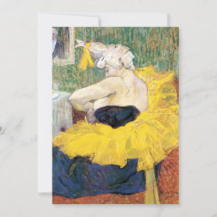 La Clownesse (Clown) Cha-U-Kao by Toulouse Lautrec