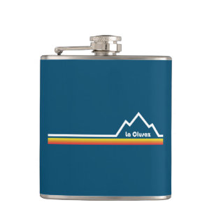 La Clusaz France Hip Flask