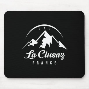 La Clusaz France Ski Resort Skiing Snowboarding So Mouse Mat