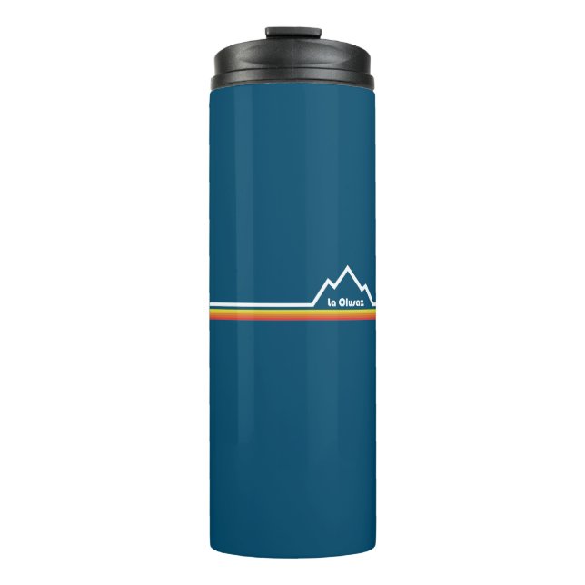 La Clusaz France Thermal Tumbler (Front)