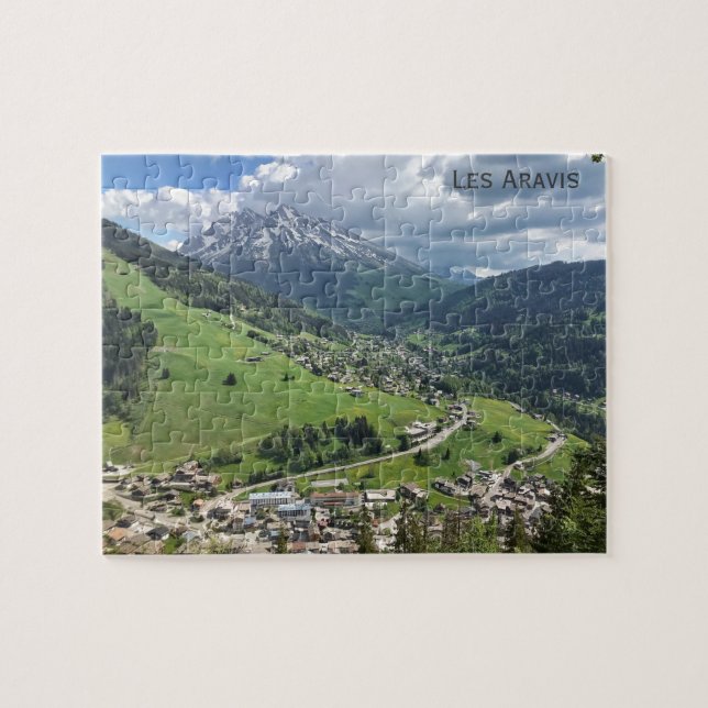 La Clusaz/Les Aravis, French Alps Jigsaw Puzzle (Horizontal)
