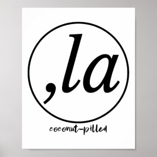 La Coconut Pilled Kamala Harris Women Poster