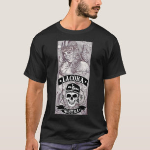 La Coka Nostra Aztec Design T-Shirt