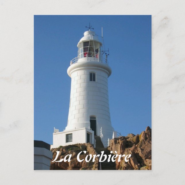La Corbière Lighthoues, Jersey Postcard (Front)