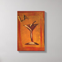 "LA COSMO" REPRINT OF ACRYLIC PAINTING ON CANVAS