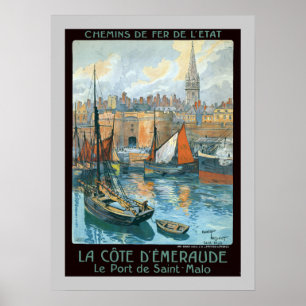 La Côte d' Émeraude Poster