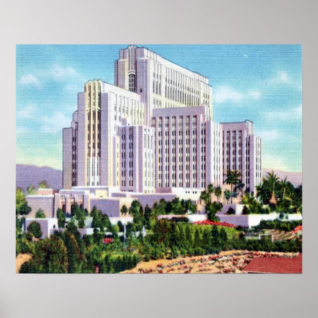 LA County General Hospital Poster (Front)