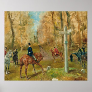 La croisee des chemins, 1883 (oil on canvas) poster