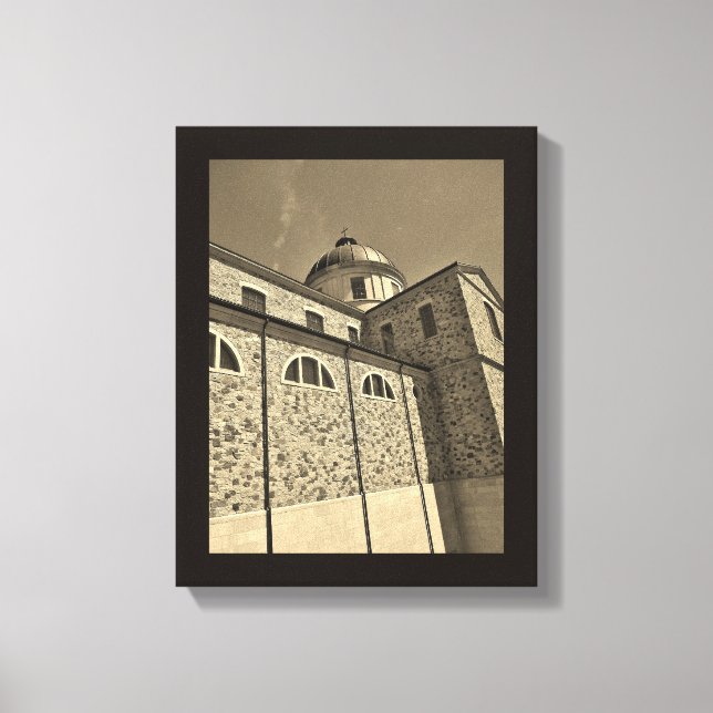 La Crosse Church Canvas Print (Front)