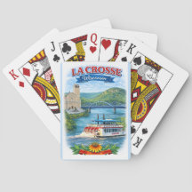La Crosse, WI Scenic Wisconsin Playing Cards
