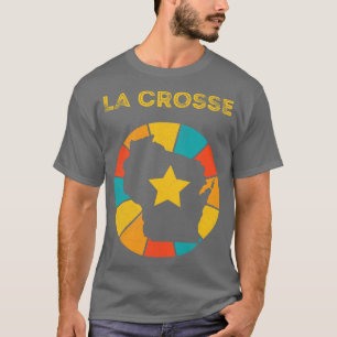 La Crosse Wisconsin Vintage Distressed Souvenir 1 T-Shirt