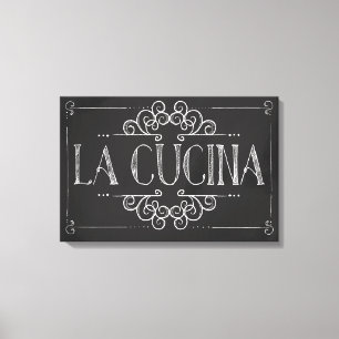 "La Cucina" Canvas Print