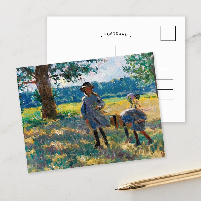 La Cueillette des Fleurs | Henri Lebasque Postcard (Creator Uploaded)