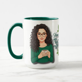 LA DAMA DEL CAFÉ MUG