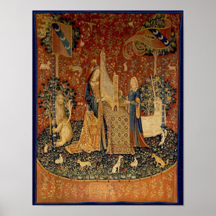 La Dame à la licorne Poster