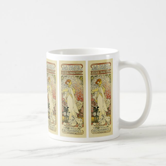 La Dame aux Camelias Coffee Mug (Right)
