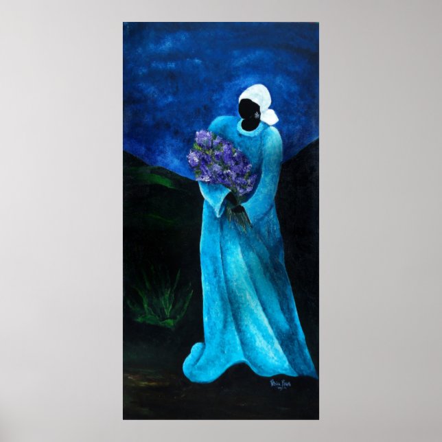 La Dame en Bleu 2009 Poster (Front)