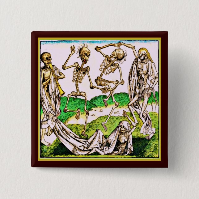 La Danse Macabre Button (Front)