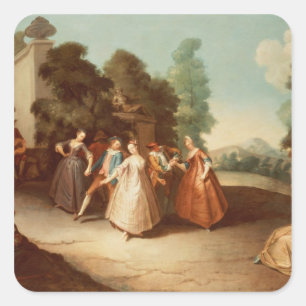 La Danse Square Sticker