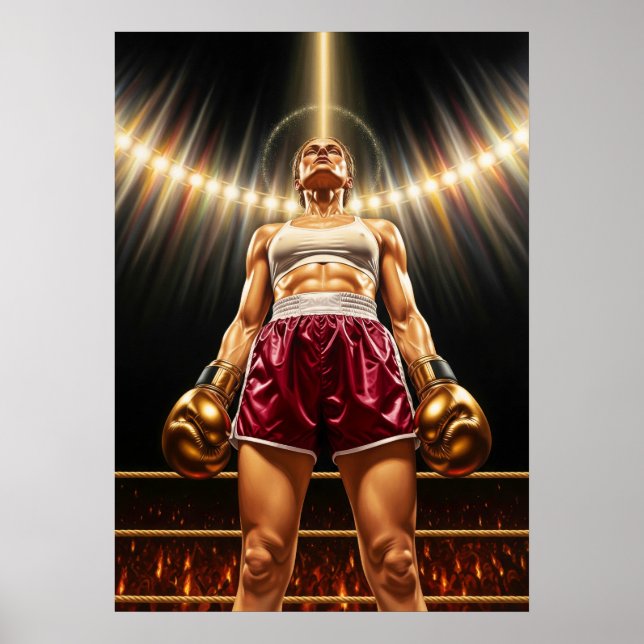 LA DÉESSE DE L'ARÈNE (The Goddess of the Arena)  Poster (Front)