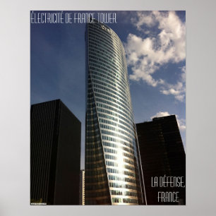 La Défense, France – Électricité de France To Poster