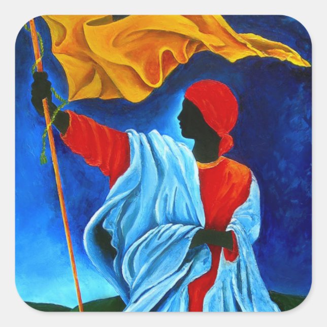 La Dessalinienne 2009 Square Sticker (Front)