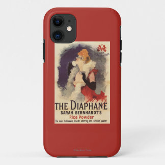 La Diaphane Woman Powdering Face Promo Poster iPhone 11 Case