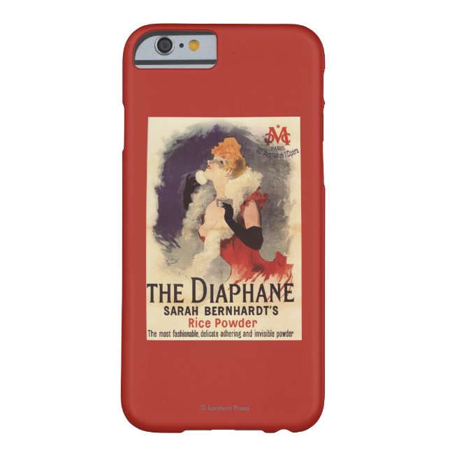 La Diaphane Woman Powdering Face Promo Poster Case-Mate iPhone Case (Back)