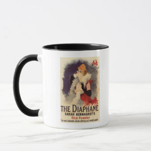 La Diaphane Woman Powdering Face Promo Poster Mug