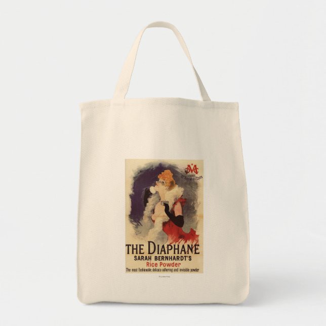 La Diaphane Woman Powdering Face Promo Poster Tote Bag (Front)
