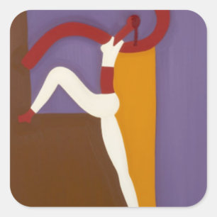 La Divine Sylvie 2007 Square Sticker