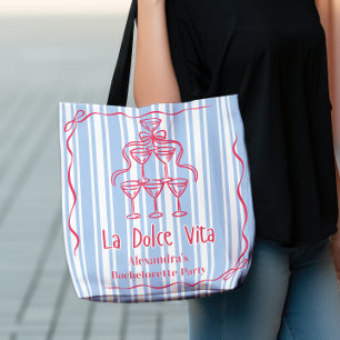 La Dolce Vita Bachelorette Weekend Tote Bag