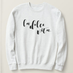 La Dolce Vita Cosy Comfy Travel Sweatshirt