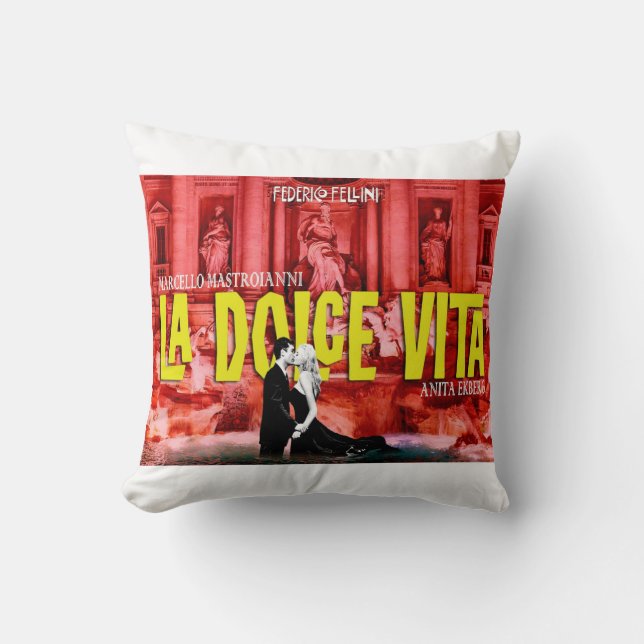 LA DOLCE VITA CUSHION (Front)