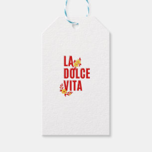 La dolce vita gift tags