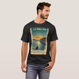 . La Dolce Vita - Inspired by 1960s Posters T-Shirt
