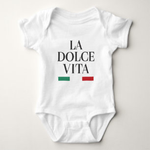 La Dolce Vita Italian Baby body Bodysuit
