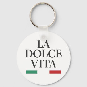 La Dolce Vita Italian Keychain