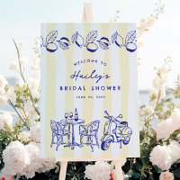 La Dolce Vita Italian Lemon Bridal Shower Sign