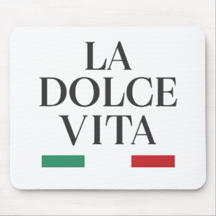 La Dolce Vita Italian Mousepad