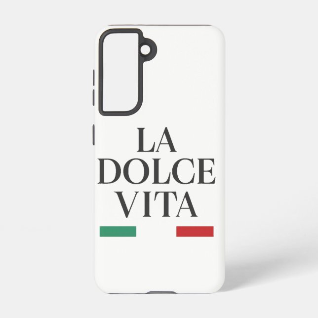 La Dolce Vita Italian Samsung Phone Case (Back)