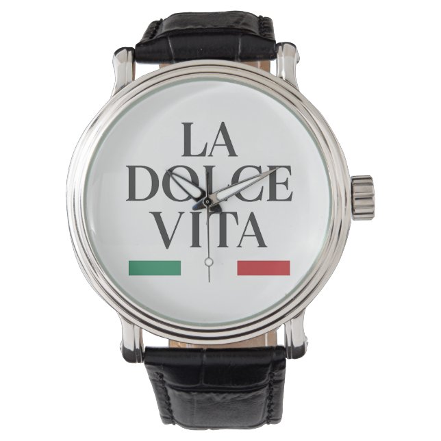 La Dolce Vita Italian Wristwatch (Front)