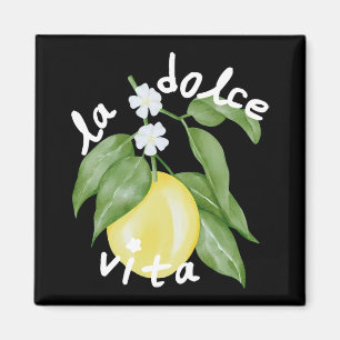 La Dolce Vita La Dolce Bride Italy Lemon Matching Magnet