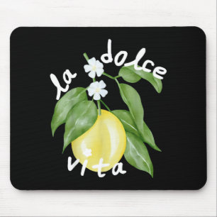 La Dolce Vita La Dolce Bride Italy Lemon Matching Mouse Mat